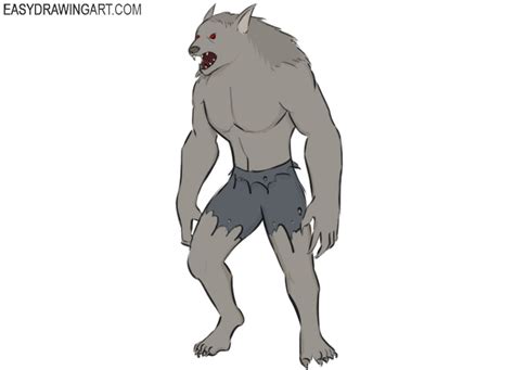 How To Draw Werewolves Step By Crazyscreen21