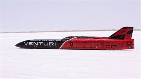 Venturi Vbb3 “bullet Car” Hits 341mph And Smashes Electric Land Speed Record