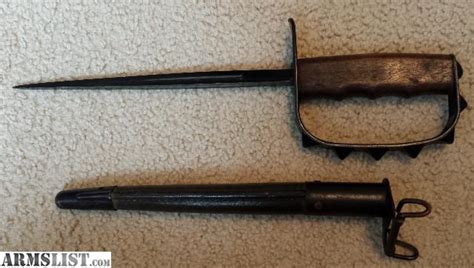Armslist For Saletrade Original Ww1 1917 Trench Knuckle Knife Lfandc