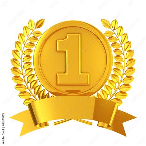 Gold Medal Emblem Stock Illustration Adobe Stock