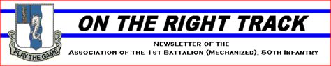Newsletter Archives Of The 1st Battalion Mechanized 50th Infantry