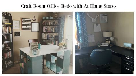 Home Office Craft Room Makeover With Athomestores Ad