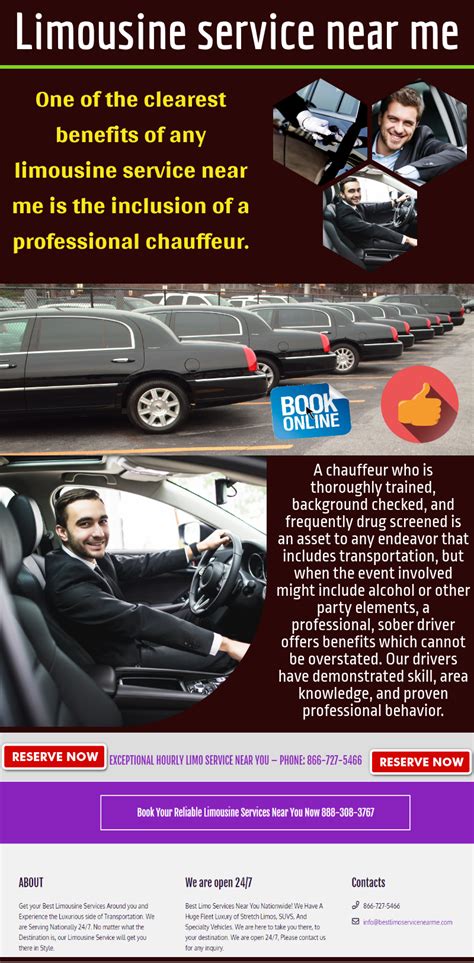 The limos are very smartly built and spacious. Limousine Service Near Me | Limousine, Safe company, Service