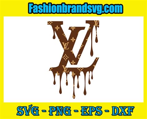 Dripping Brown Lv Logo Brand Logo Svg Logos Bundle Svg 32