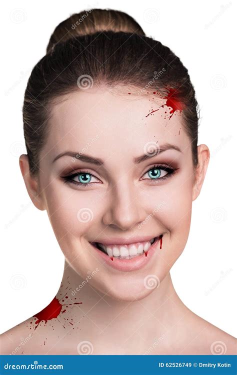 Vampire Woman With Fangs Stock Image Image Of Concept 62526749