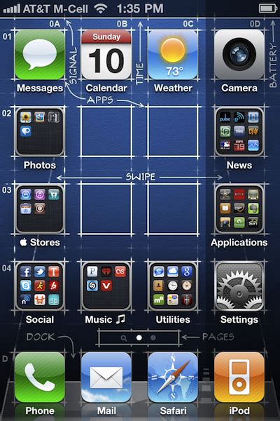 Basically, iphone applications are strictly for iphone users only. Gridlock for iPhone allows custom icon positioning ...