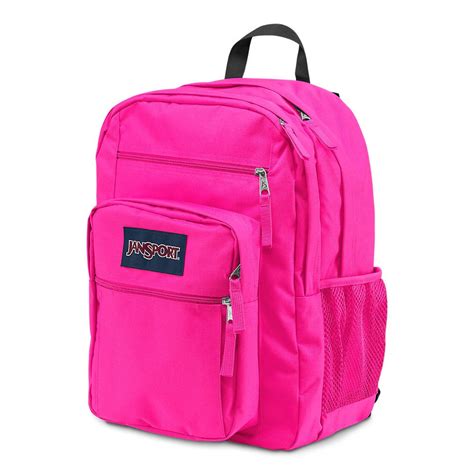 Jansport Big Student Backpack Ultra Pink Oversized