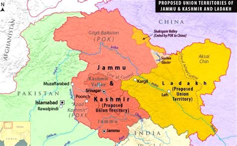 Location Of Ladakh In India Map United States Map