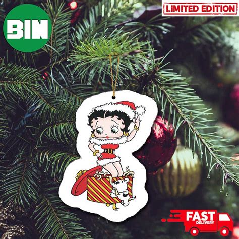 Sexy Betty Boop Christmas T 2023 Holiday For Tree Decorations Ornament Binteez