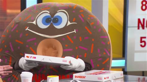 Watch Dunkin Donuts Mascot Sprinkles Visits The Anchor Desk
