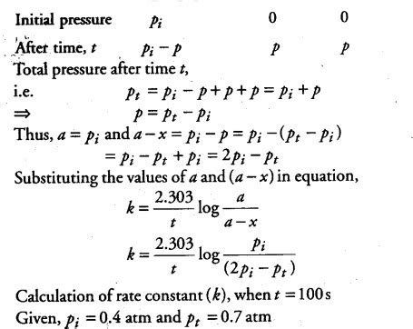 Firstly, determine the spot rate until the further. Calculate the rate constant - CBSE Class 12 Chemistry ...
