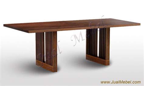 memilih meja tamu minimalis murah berbahan kayu jati rumah