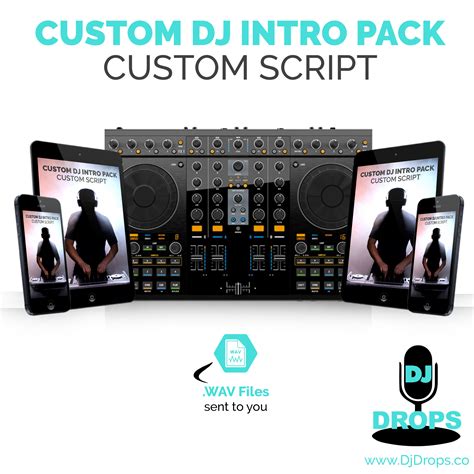 Custom Dj Intro Pack Custom Script Dj Drops Co Custom Radio