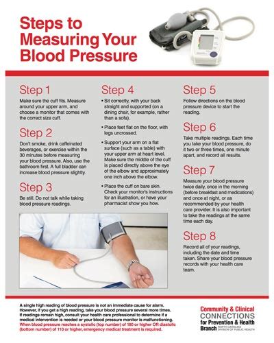 How To Take Blood Pressure Step By Step