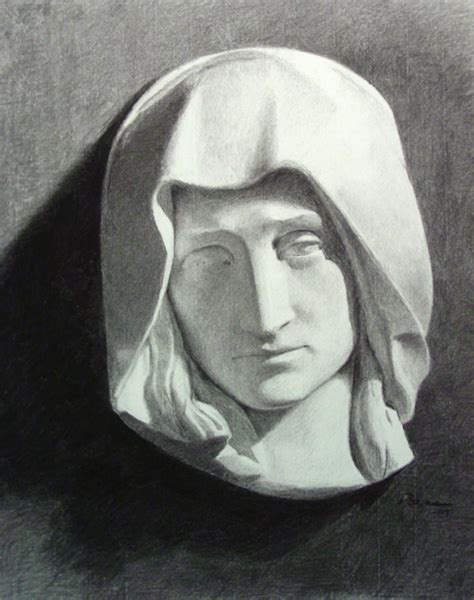 Mary Plaster Cast Drawing By Amdowns On Deviantart