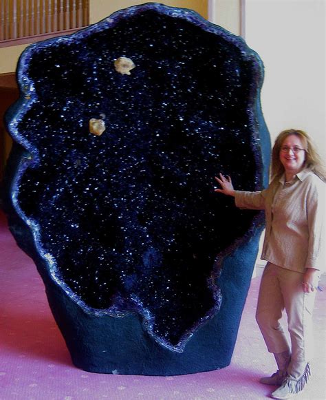 One Of The Worlds Largest Amethyst Geodes The Empress Of Uruguay Is Located In Australias