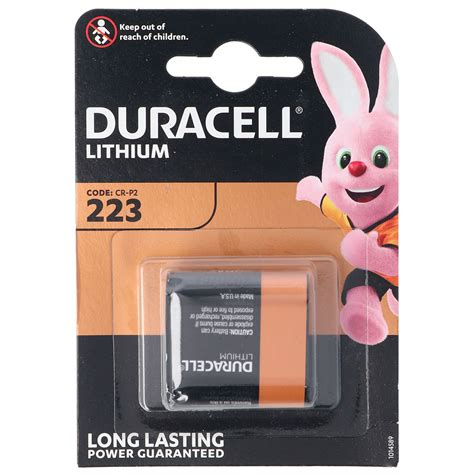 Duracell Cr P2 Batteri 6v Lithium 223 1 Pack Køb Her