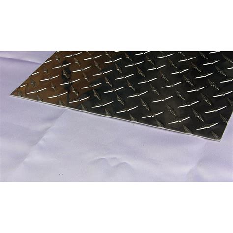 Aluminum Diamond Plate Flat Sheet 062 X 12 X 48 In Uaac 116 X 12