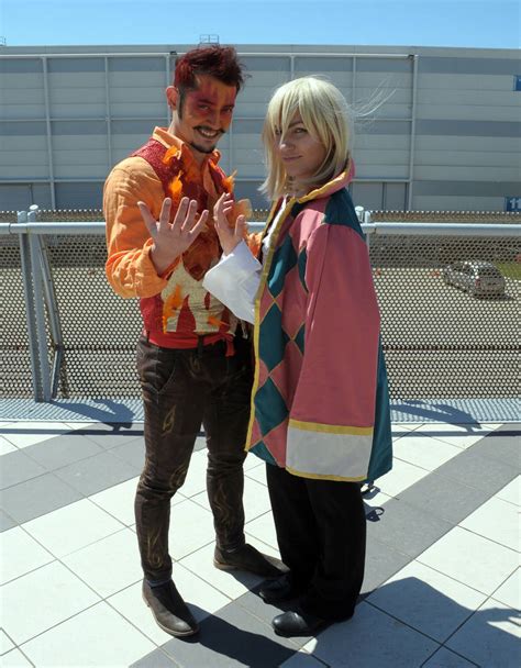 Howl And Calcifer Cosplay By Maspez On Deviantart