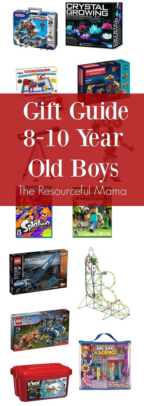 There are 5276 for 10 year old boy for sale on etsy, and they cost $15.54 on average. Love these gift ideas for 8-10 year old boys. Great ideas ...