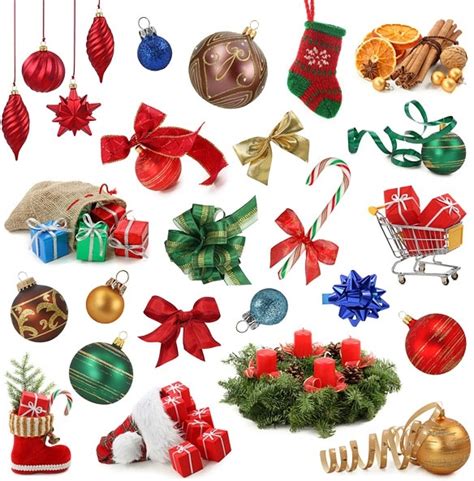 A variety of christmas items definition picture Photos in .jpg format