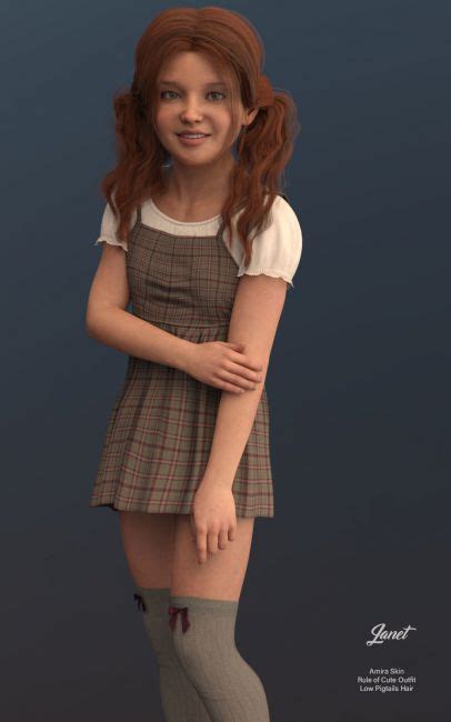 Ambers Friends Sixth Grade 3d Models For Daz Studio And Poser Porn