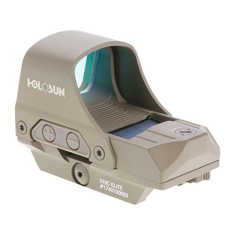 Holosun He510c Elite Solar Green Circle Dot Micro Sight