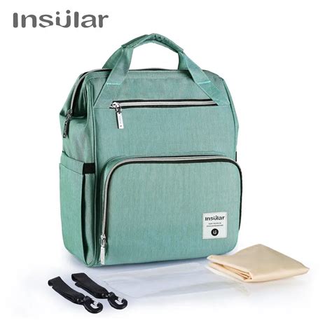 Insular Nappy Backpack Mummy Bag Waterproof Outdoor Travel Diaper Bags