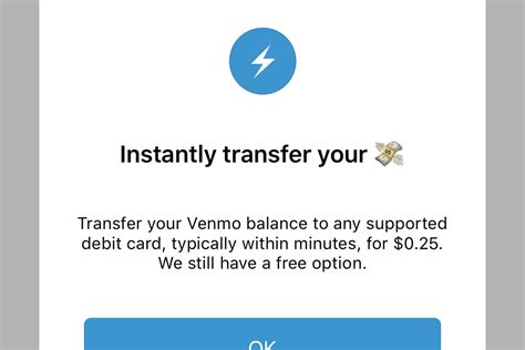 Transfer funds to your paypal account using a credit card. Venmo can now instantly transfer money to your debit card for 25 cents - The Verge