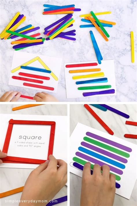 Easy Prep Popsicle Stick Projects For Young Children In 2020 Business