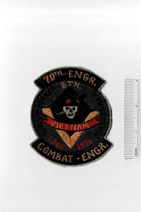 T Vietnam War 70th Combat Engineer 1965 1971 Us Army Etsy