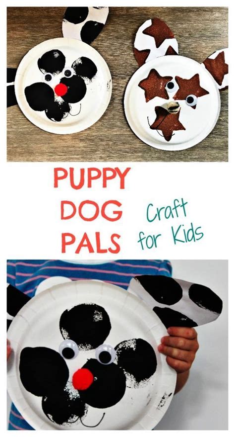Put Your Yay Into Friday With Puppy Dog Pals And Kids Craft Puppy Crafts Dog Crafts