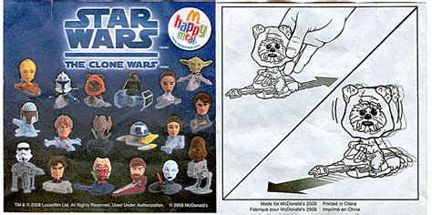 Mcdonalds Happy Meal Featuring Star Wars The Clone War Flickr