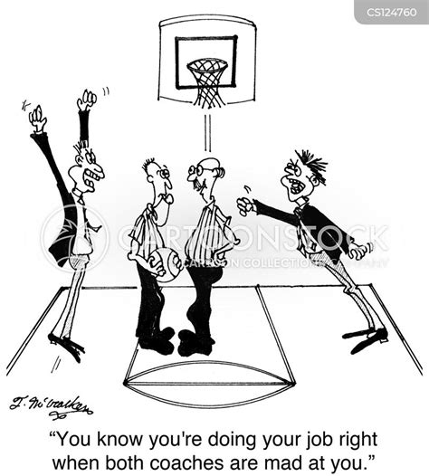 Basketball Officials Cartoons And Comics Funny Pictures From Cartoonstock