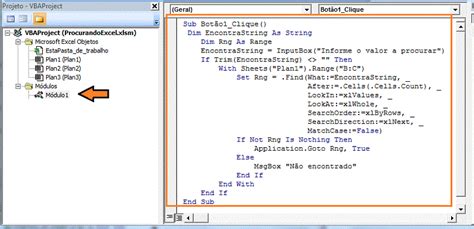 Vba Procurando Informações Na Planilha