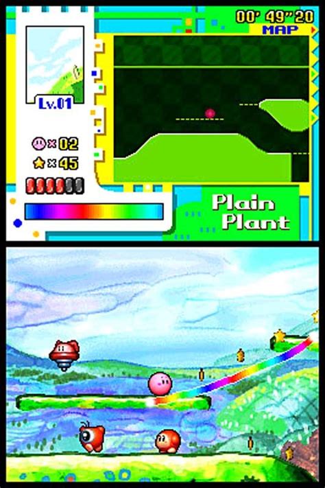 Kirby Power Paintbrush › Games Guide