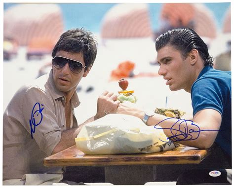 Lot Detail Scarface Lot Of 2 Signed 16x20 Photos Single Signed Al