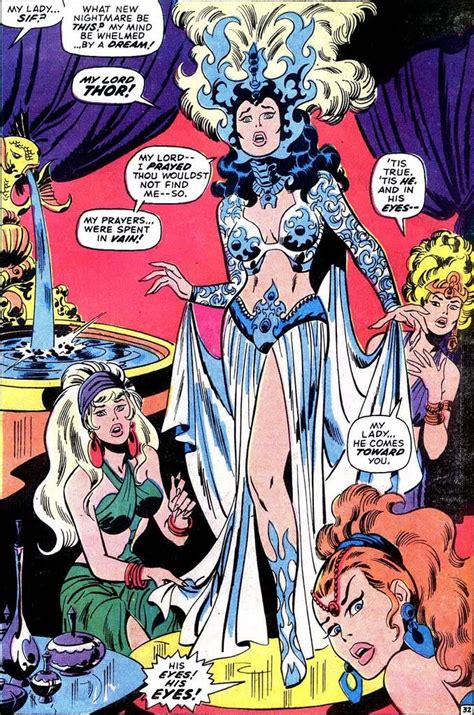 Lady Sif John Buscema Comics Marvel Comics