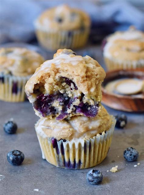 Vegan Blueberry Muffins Gluten Free Easy Elavegan
