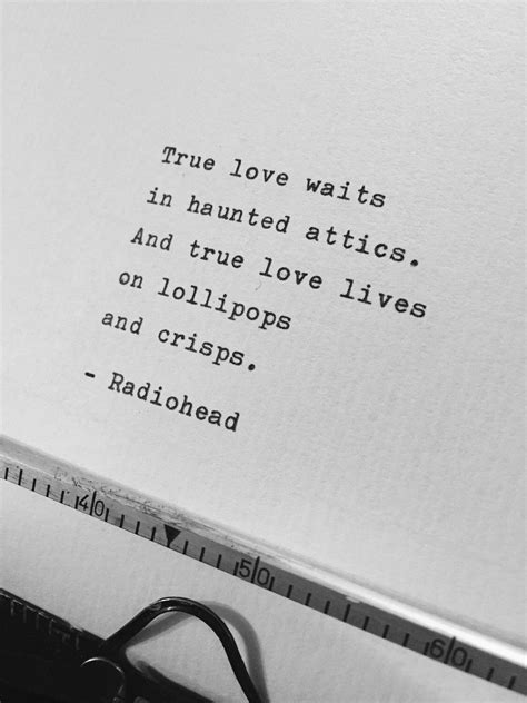 Baixar true love waits musica / true love wallpapers top free true love backgrounds wallpaperaccess. Radiohead True Love Waits hand typed lyrics vintage ...