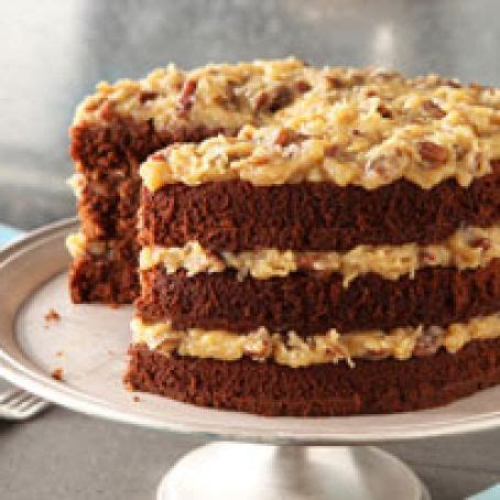 Make moist tasty dessert cakes that you'll be proud to serve. Baker's Original German Chocolate Cake Recipe - (3.9/5)