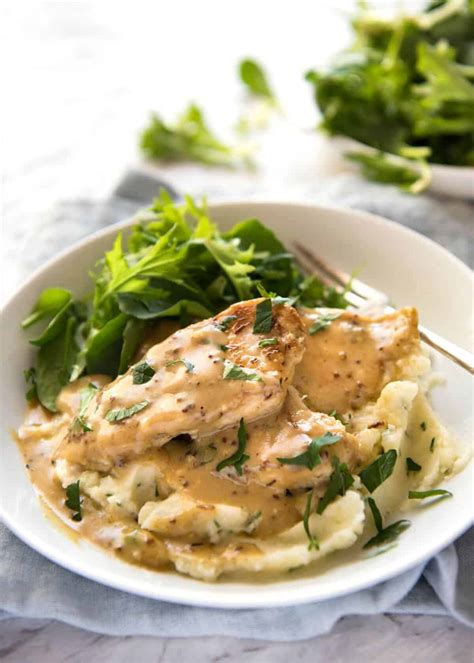 In the video she used fresh tarragon, and it was a little strong for us but dried tarragon is perfect. Honey Mustard Chicken | RecipeTin Eats