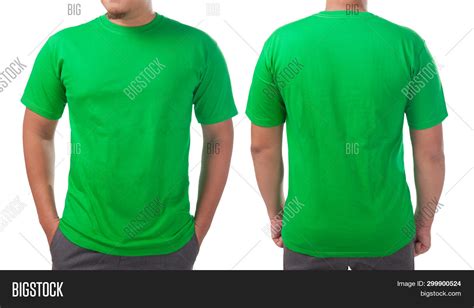 Green T Shirt Front And Back Ar