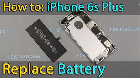 The iphone 6s plus' battery life is on a par with its predecessor, even though the battery is a smidge smaller in size. How to replace iPhone 6s plus battery - YouTube