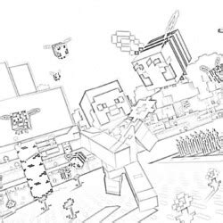 Minecraft Coloring Pages Mimi Panda