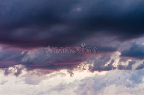 Sunset Storm Clouds Stock Image Image Of Storm Clouds 5817635