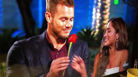 And Just Like That Colton Bachelorabc Gave Nicole The Rose And Sent Caitlin The Long