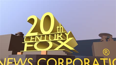20th Century Fox Logo 1994 Remake 3d Model By Noahtdm6 Noahtdm6