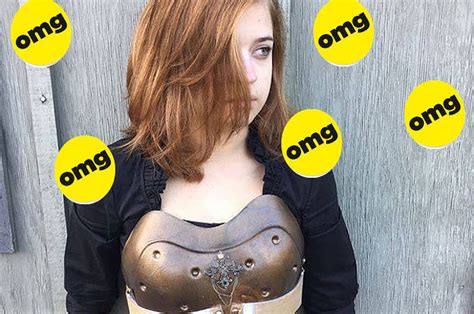 This Girl Transformed Her Back Brace Into Steampunk Armor And Its So Sick