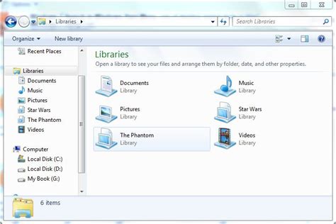 How To Use Library Folders In Windows